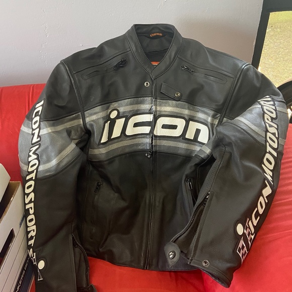 Icon motorcycle jacket Daytona edition XL - Picture 1 of 6